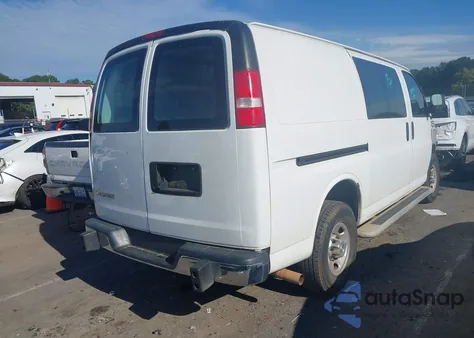 2018 Chevrolet Express 2500 Work Van from USA, damaged, VIN 1GCWGAFG0J1904247